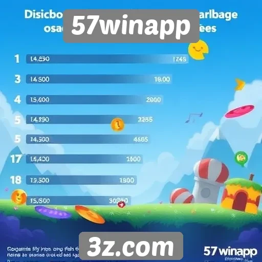 Comparação de jogos oferecidos por 57winapp e concorrentes