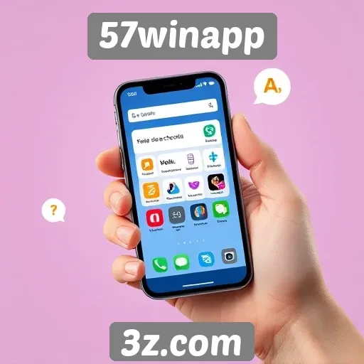 Facilidade de uso e navegação no site 57winapp
